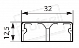 Мини-плинтусы DLPlus 32х12,5