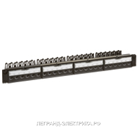 Legrand LCS Патч-панель с розетками 5e UTP-24 RJ45-8 конт.