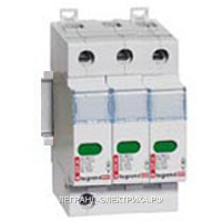 Legrand Ограничитель перенапряжения 3P 400V 40kA, ост напр 1.8 КВ
