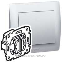 Legrand PRO 21 Мех Выключатель 2-х клавишный (7758