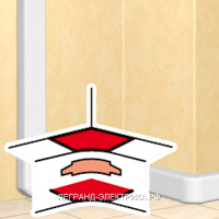 Legrand DLP Угол внутренний для к-к 50x150