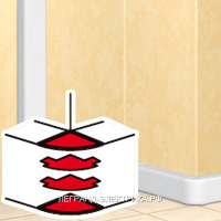 Legrand DLP Угол внешний для к-к 65x195/220