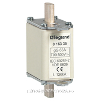 Legrand Вставка плавкая C/CTX T00 160A GG/GL