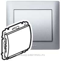 Legrand Galea Life Алюминий Накладка заглушки с су