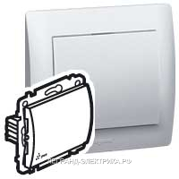 Legrand Galea Life Бел Выключатель 1-клав., IP44 (