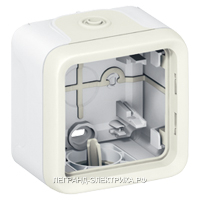 Legrand Plexo Белый Монтажная коробка 1-ая для нар