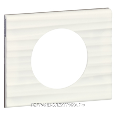 Legrand Celiane2 Corian Белый Рельеф Рамка 1-я (2 мод)