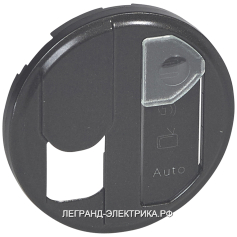 Legrand Celiane2 Накл. RJ45  Графит