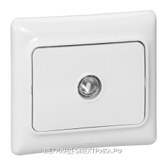 Legrand Kaptika Белый Розетка ТВ (782115) 782115
