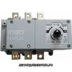 Legrand Рубильник реверсивный S5000F 100A 3П