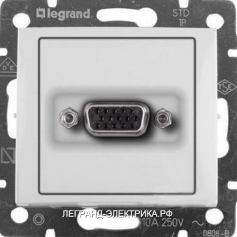 Legrand Valena Бел Розетка HD15 (770083) 770083