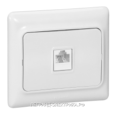 Legrand Kaptika Белый Розетка ТЛФ 1-я (782114) 782