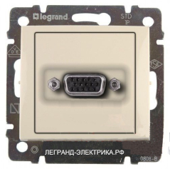 Legrand Valena Крем Розетка HD15 (774183) 774183